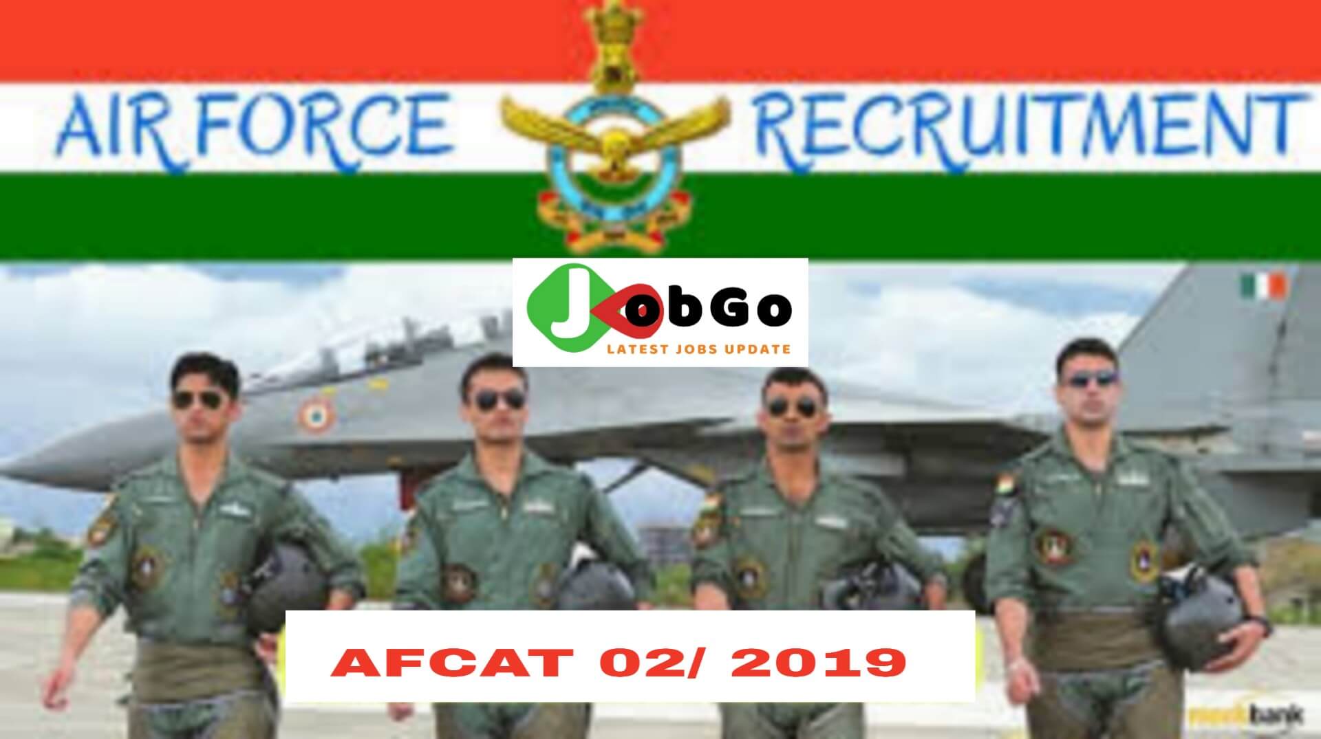 AFCAT Recruitment 2019