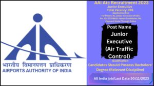 AAI Atc Recruitment 2023